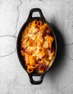 Rigatoni al forno-oven